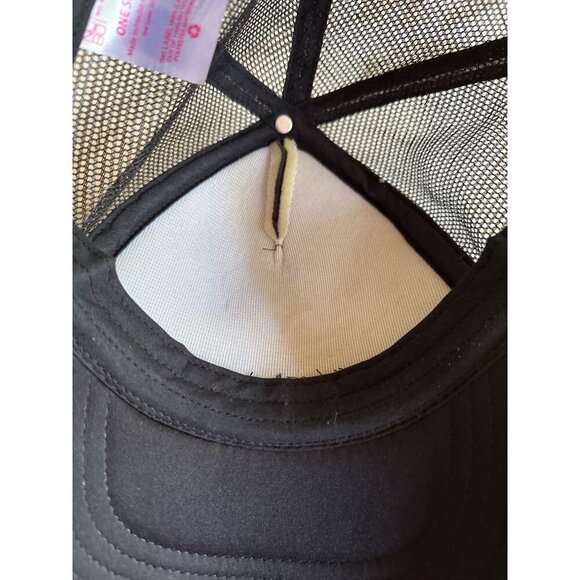 New York City Skyline Trucker Hat No Boundaries One Size Black & White Unisex Ad - Picture 7 of 7